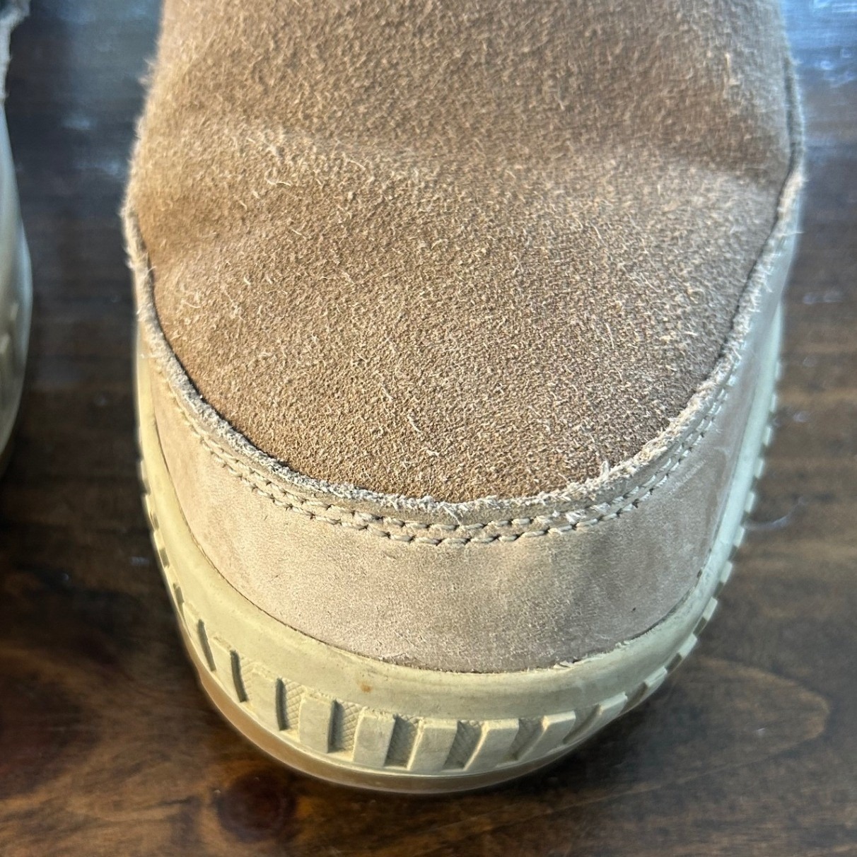 Pajar Canada Winter Boot 10 Tan Waterproof Faux Wool Suede Zip Snow Ski Gorpcore — image 8 of 8